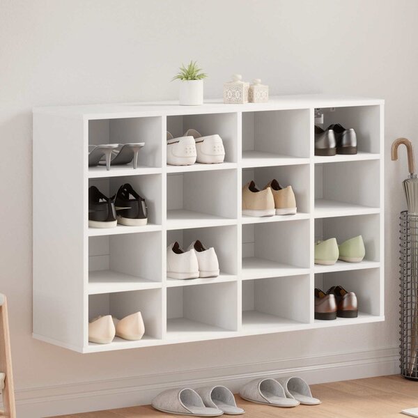 Szafka na buty 103 x 30 x 67 cm Drewno inżynieryjne Biały