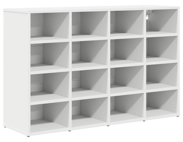 Szafka na buty 103 x 30 x 67 cm Drewno inżynieryjne Biały