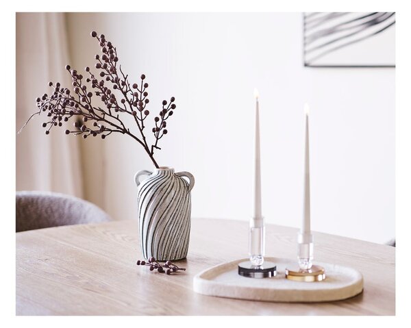 Jasnoniebieski ceramiczny wazon (wysokość 22 cm) Mimi – House Nordic