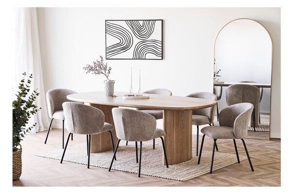 Jasnoniebieski ceramiczny wazon (wysokość 22 cm) Mimi – House Nordic