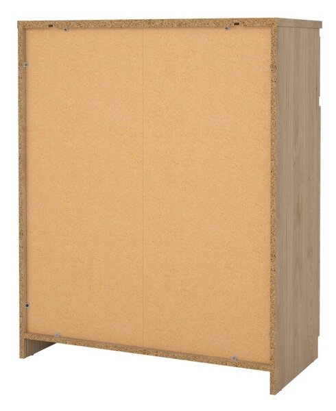 Komoda w dekorze dębu w naturalnym kolorze 80x100x40 cm Naia – Tvilum