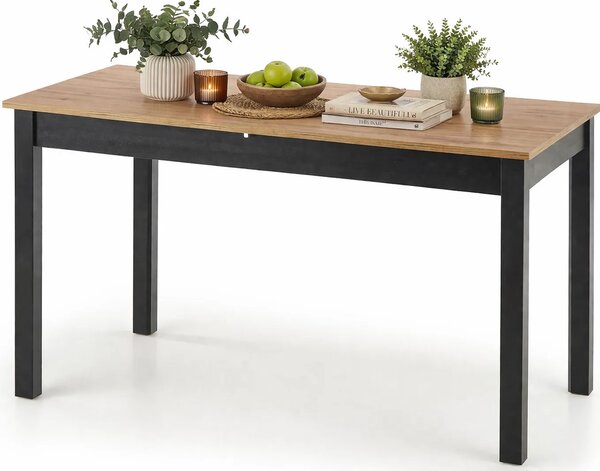 Rozkładany prostokątny stół w stylu loftowym L0-M74