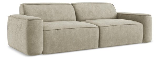 Beżowa sofa z tkaniny szenilowej 244 cm Omao – Makamii