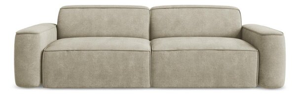 Beżowa sofa z tkaniny szenilowej 244 cm Omao – Makamii