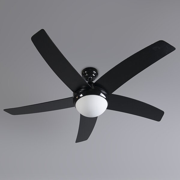 Wentylator sufitowy czarny z pilotem - Cool 52