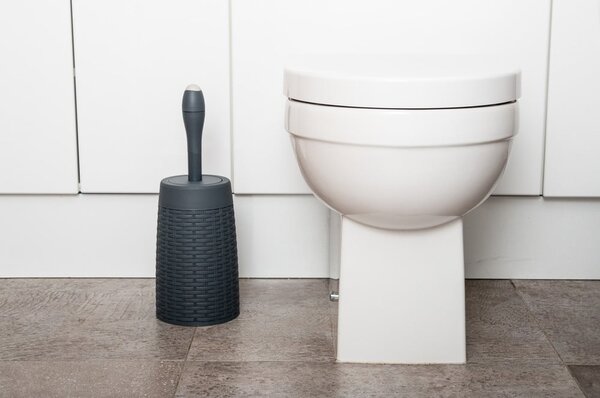 Szara plastikowa szczotka do WC – Addis