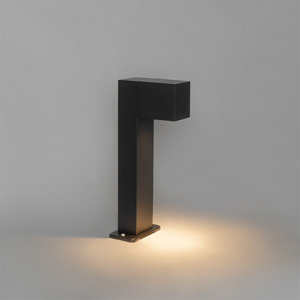 Industrialna stojąca lampa zewnętrzna czarna 35 cm IP44 - Baleno