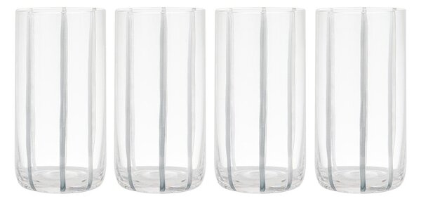 Szklanki zestaw 4 szt. 450 ml Stripe – Ladelle