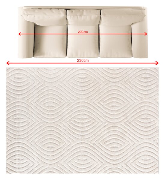 Dywan Serenno cream 160x230 cm