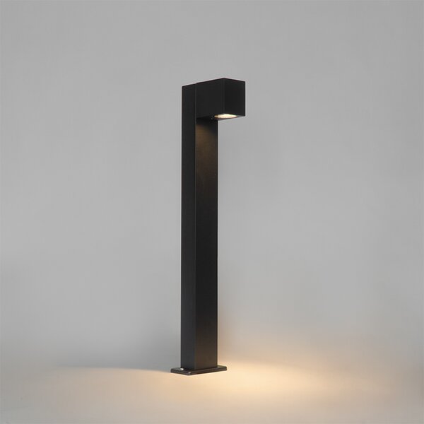 Przemysłowa stojąca lampa zewnętrzna czarna 65 cm IP44 - Baleno