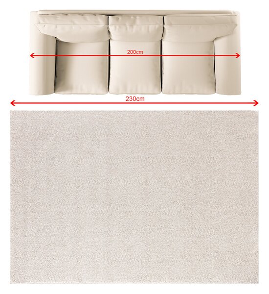 Dywan Solaro linen grey 160x230 cm