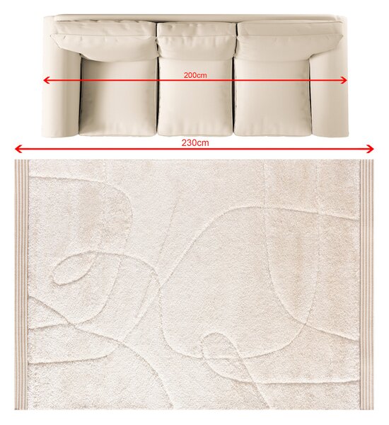 Dywan Ardano cream 160x230 cm