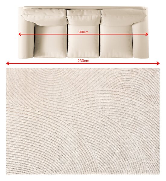 Dywan Travero beige/cream 160x230 cm