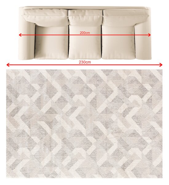 Dywan Larena beige/sand 160x230 cm