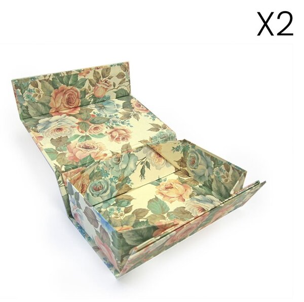 Pudełka prezentowe zestaw 2 szt. 12x20 cm Lady Rose – Kartos