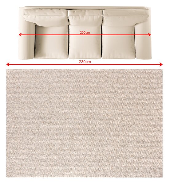 Dywan Solaro cream/camel 160x230 cm