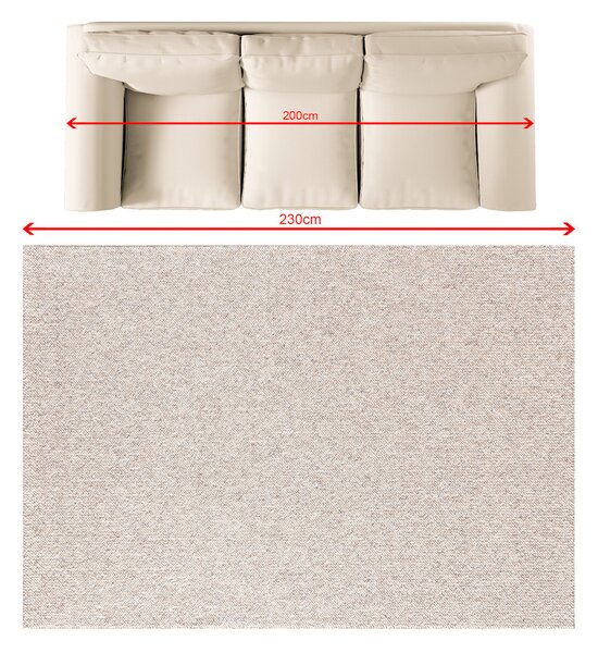 Dywan Solaro beige/grey 160x230 cm