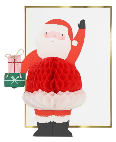 Kartka świąteczna Santa – Meri Meri