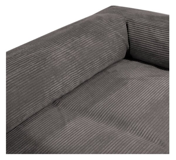 Niebieski sztruksowy worek do siedzenia Sofa MooG – SLOWDOWN