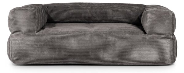 Niebieski sztruksowy worek do siedzenia Sofa MooG – SLOWDOWN