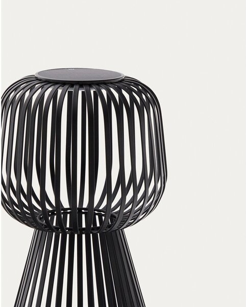 Lampa zewnętrzna stołowa LED ze ściemniaczem solarna (wysokość 42 cm) Reiba – Kave Home