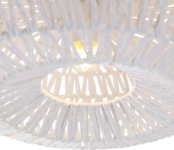 Inteligentna lampa sufitowa w stylu retro biała z Wi-Fi A60 - Lina