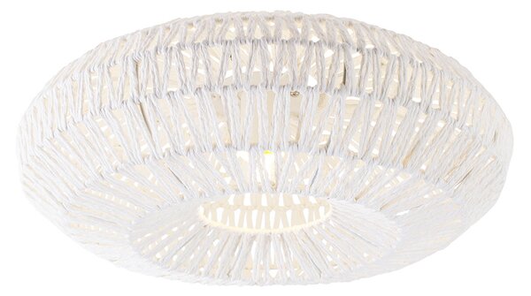 Inteligentna lampa sufitowa w stylu retro biała z Wi-Fi A60 - Lina