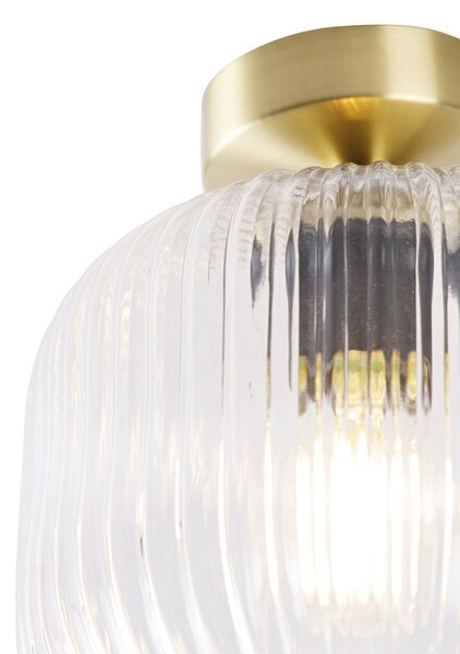 Inteligentna lampa sufitowa mosiądz z WiFi A60 - Karel