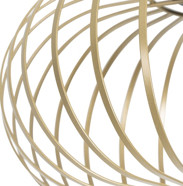 Inteligentna lampa sufitowa złota 39 cm w tym WiFi G95 - Johanna