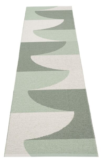 Zielony chodnik odpowiedni na zewnątrz 70x270 cm Hill Army Misty Mint – Pappelina