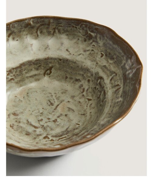 Szara ceramiczna miska na zupę Alenia – Kave Home