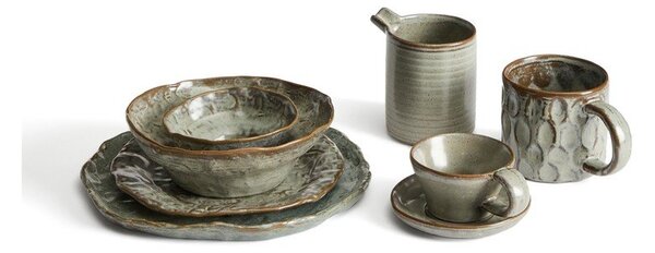 Szara ceramiczna miska na zupę Alenia – Kave Home