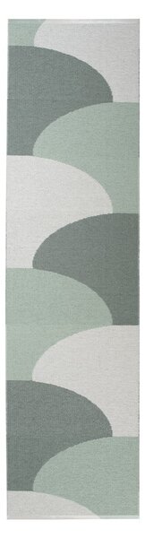 Zielony chodnik odpowiedni na zewnątrz 70x270 cm Hill Army Misty Mint – Pappelina