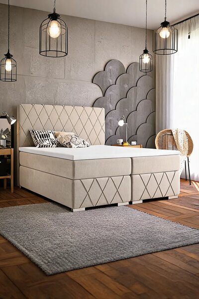 Podwójne łóżko hotelowe 200x200 W2-W76