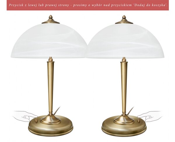 Elegancka lampa stołowa do salonu Y-B2-P
