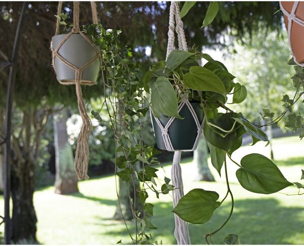 Tekstylny system do zawieszenia doniczki ø 13 cm (wysokość 100 cm) Macramé – Artevasi
