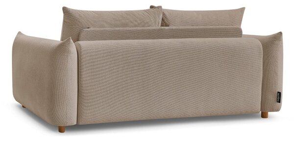Beżowa rozkładana sofa 214 cm Ernest – Bobochic Paris
