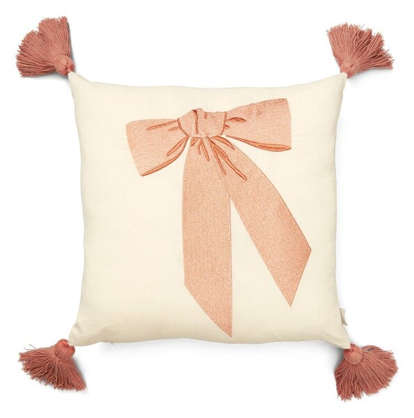 Poduszka dziecięca z bawełny organicznej 35x35 cm Bows – Cam Cam Copenhagen