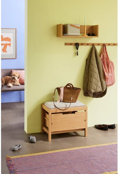 Półka w dekorze dębu w naturalnym kolorze 40 cm Savor – Hübsch