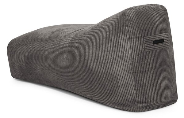 Ceglasty sztruksowy worek do siedzenia Snug Long 140 – SLOWDOWN