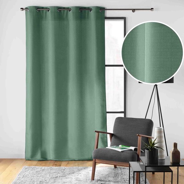 Zielona zasłona 140x280 cm Soline – douceur d'intérieur