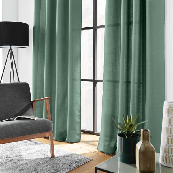 Zielona zasłona 140x280 cm Soline – douceur d'intérieur