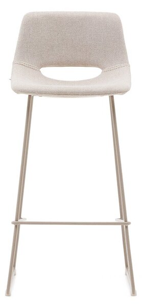Beżowy hoker (wysokość siedziska 76 cm) Zahara – Kave Home