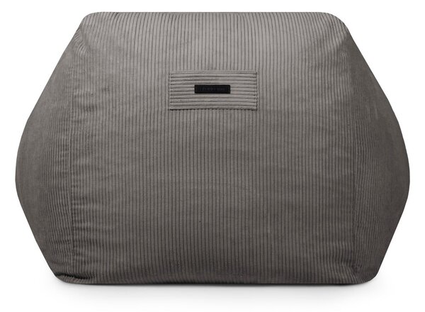 Fioletowy sztruksowy worek do siedzenia Sofa Snug – SLOWDOWN