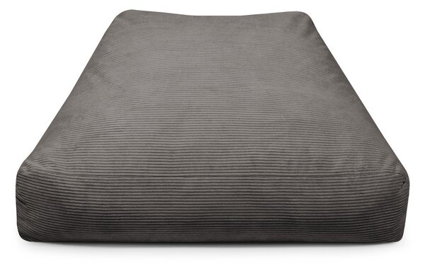 Fioletowy sztruksowy worek do siedzenia Sofa Snug – SLOWDOWN