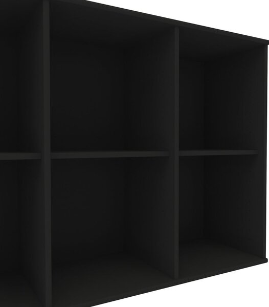 Czarny modułowy system półek 169x69 cm Mistral Kubus – Hammel Furniture