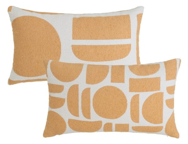 Poduszki dekoracyjne z materiału bouclé zestaw 2 szt. 30x50 cm Mid Century – Casa Selección