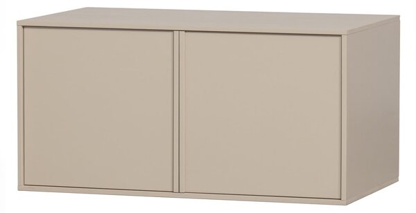 Kremowa szafa modułowa z litego drewna sosnowego 300x200 cm Daily – vtwonen