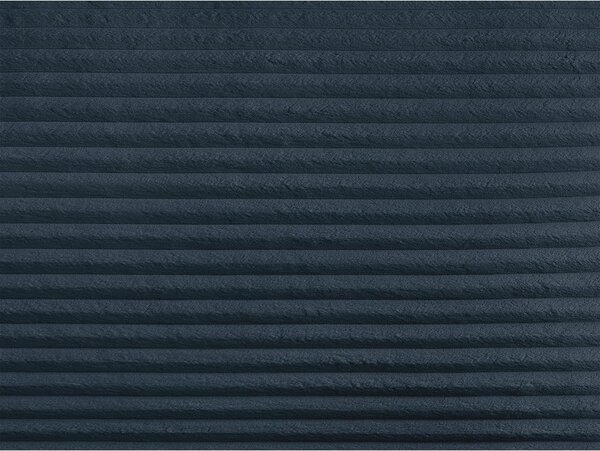 Ciemnoniebieska sztruksowa rozkładana sofa 257 cm Lucien – Bobochic Paris