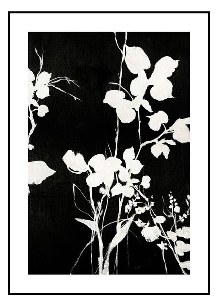 Obraz 30x40 cm Silhouet Leaves – Malerifabrikken